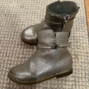 Gap Silver Ankle Boots for Kids